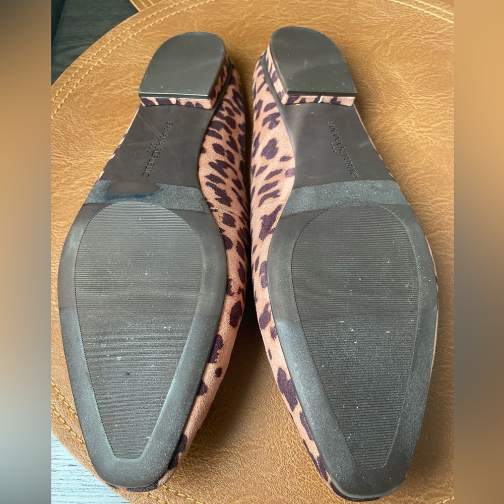 Banana Republic Cheetah Print Mule Slides Size 9 - Picture 3 of 7